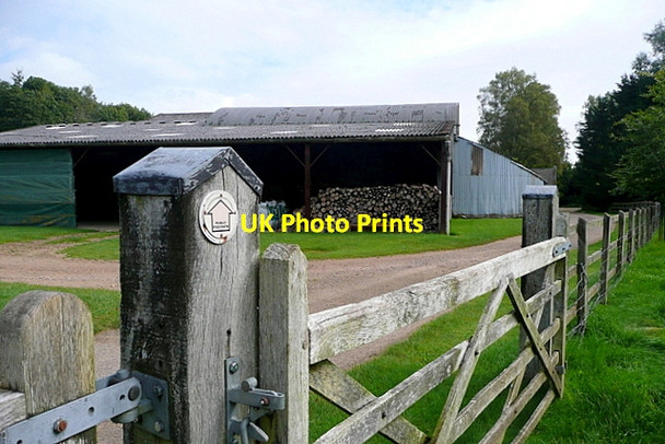 Photo 6"x4" Barn at Haycroft Farm Farmington c2012