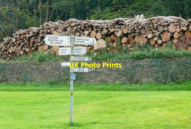 Photo 6"x4" Sherborne crossroads Sherborne\/SP1714 c2012