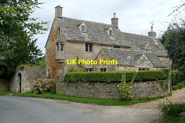 Photo 6"x4" House in Pound Lane Little Rissington c2012