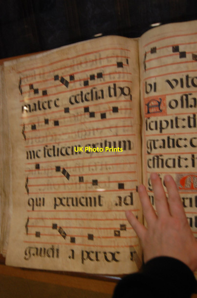 Photo 6"x4" Large Antiphoner Book, Chichester Cathedral Chichester c2012
