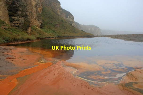 Photo 6"x4" Blast Beach Dawdon c2012