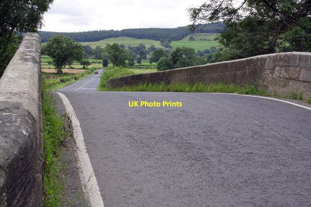 Photo 6"x4" Cover Bridge on the A6108 Ulshaw c2012