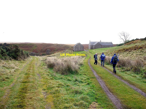 Photo 6"x4" Approach to Middleton Dean South Middleton c2012