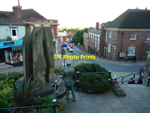 Photo 6"x4" View from Bellevue Terrace Great Malvern c2012