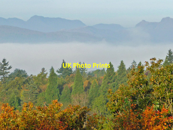 Photo 6"x4" Autumn colours above Windermere Windermere\/SD4198 c2012