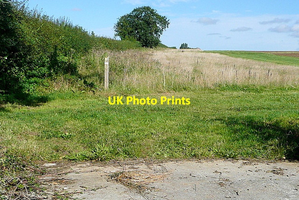Photo 6"x4" Farmland west of Bledington Bledington c2012
