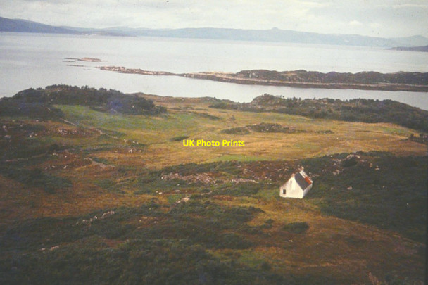 Photo 6"x4" The golf course on Plock of Kyle in 1967 Kyle of Lochalsh\/Caol Loch Ailse c1967