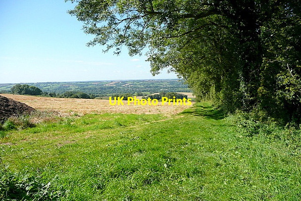 Photo 6"x4" View from Wyck Beacon Wyck Rissington c2012