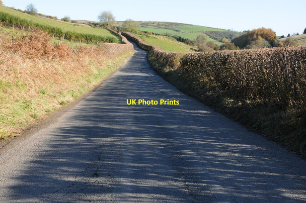 Photo 6"x4" The B4594 approaching Newchurch Crowther's Pool c2012