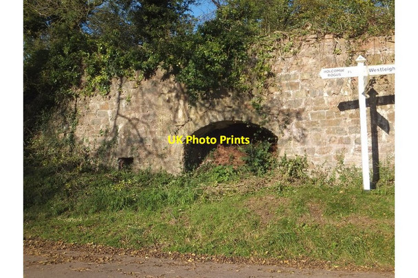 Photo 6"x4" Ruined lime kiln at Knowle Cross Holcombe Rogus c2012