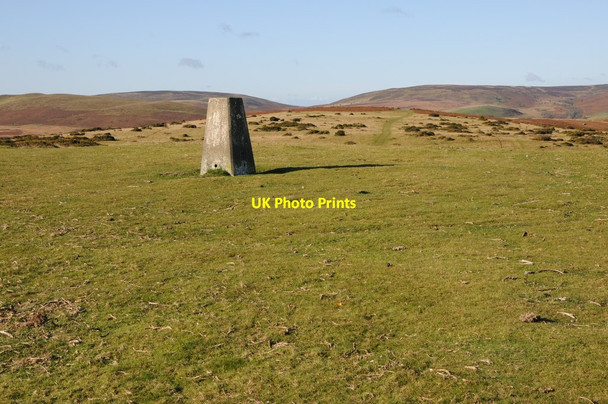 Photo 6"x4" Trig point on Newchurch Hill Dol-y-cannau\/SO2049 c2012