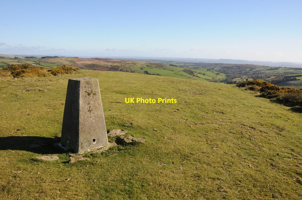 Photo 6"x4" Trig point on Newchurch Hill Dol-y-cannau\/SO2049 c2012 P1