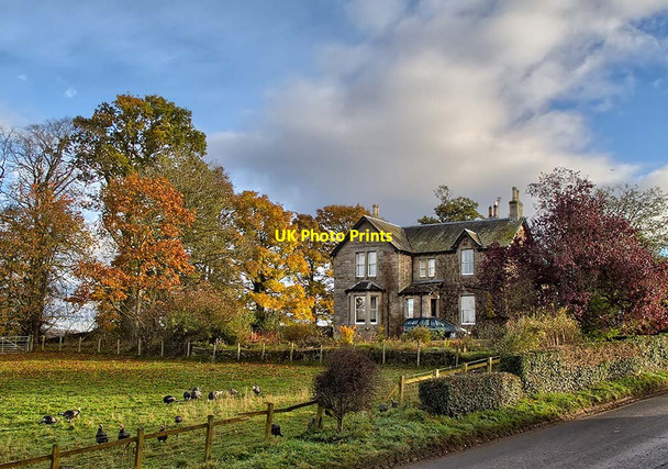 Photo 6"x4" Newmiln Farmhouse Findo Gask c2012