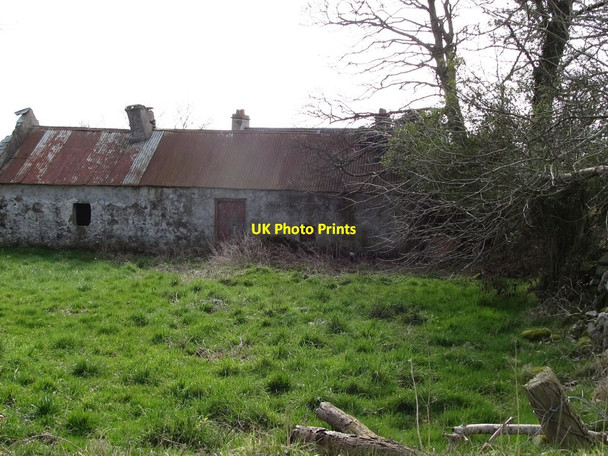 Photo 6"x4" Old homestead along side the Carrigenagh Road Attical c2011