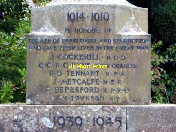 Photo 6"x4" The War Memorial at Kettlewell Kettlewell c2012