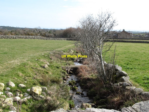 Photo 6"x4" Footbridge over a small stream Attical c2011