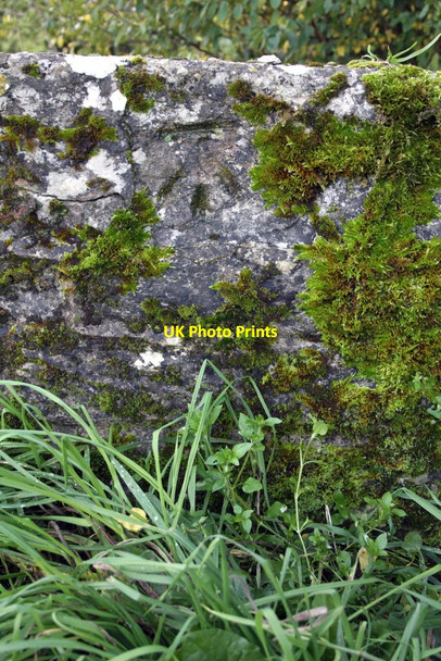 Photo 6"x4" Benchmark on Pigeon Lock bridge Enslow c2012