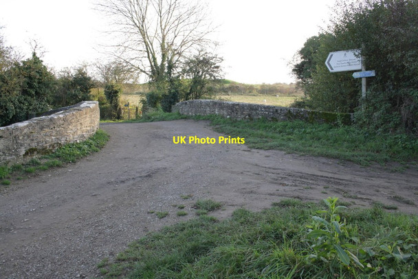 Photo 6"x4" Bridge over Oxford Canal at Pigeon Lock Enslow c2012