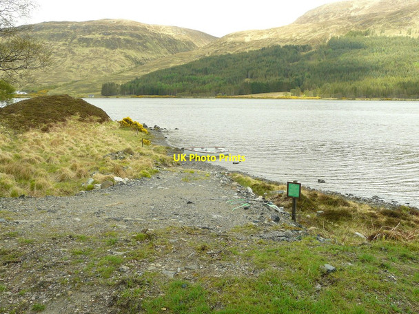 Photo 6"x4" Boat bay, Loch More Kinloch\/NC3434 c2009