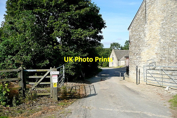 Photo 6"x4" Tangley Hall Farm Fifield\/SP2418 c2012