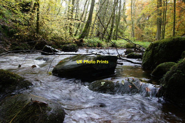 Photo 6"x4" Alyth Burn in Den o' Alyth Alyth c2012