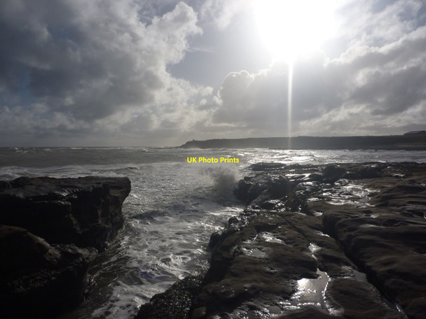 Photo 6"x4" Coastal Northumberland : On The Rocks Near Seahouses Point Seahouses c2012