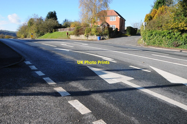 Photo 6"x4" The A4136 above Longhope Little London\/SO7018 c2012