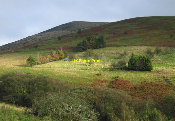 Photo 6"x4" Sunlight near Corndon Hill Mars c2012