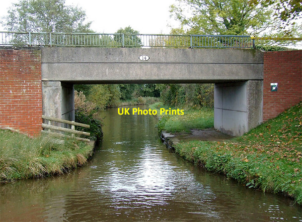 Photo 6"x4" Baddiley Bridge near Wrenbury Heath, Cheshire Ravensmoor c2012