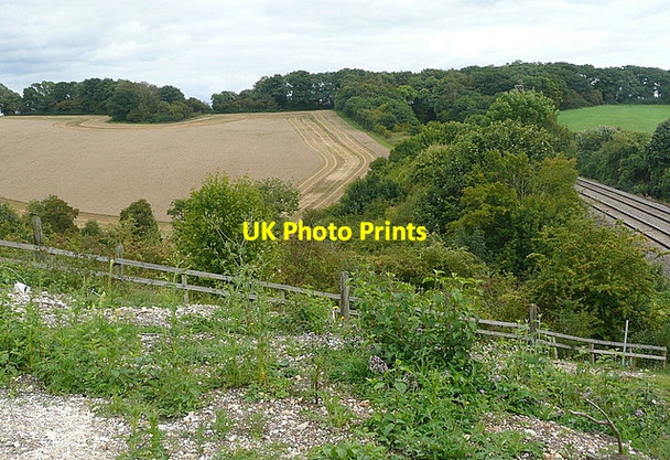 Photo 6"x4" Arable land at Wooburn Moor Loudwater\/SU9090 c2011
