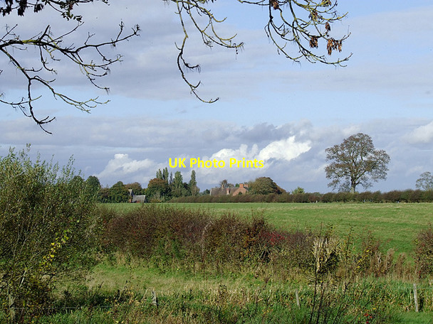 Photo 6"x4" Farmland north of Wrenbury Heath, Cheshire Ravensmoor c2012