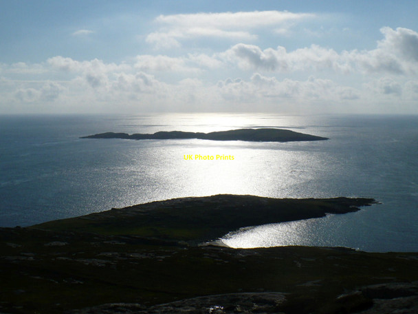 Photo 6"x4" Flodday from Sandray Bhatarsaigh c2011