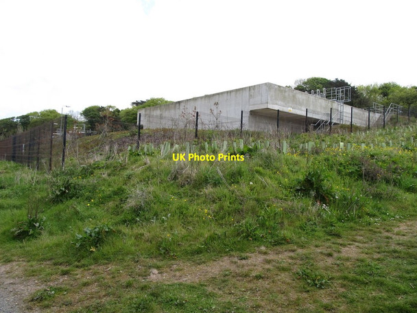 Photo 6"x4" Salthill Sewage Treatment Works Helen's Bay c2012