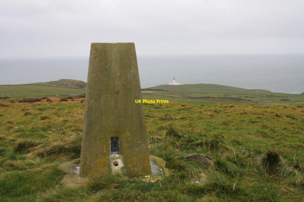 Photo 6"x4" Killantringan trig point Portpatrick c2012