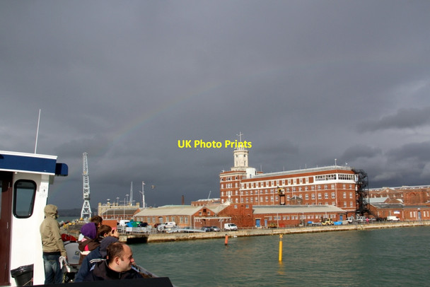 Photo 6"x4" Portsmouth Docks, Portsmouth, Hampshire Portsea c2012