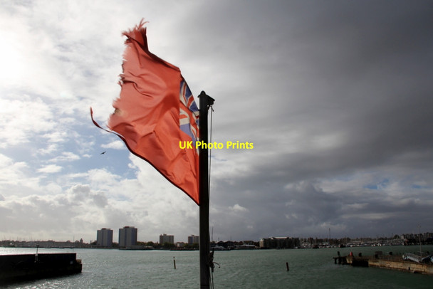 Photo 6"x4" Gosport from Portsmouth Harbour, Hampshire Portsea c2012