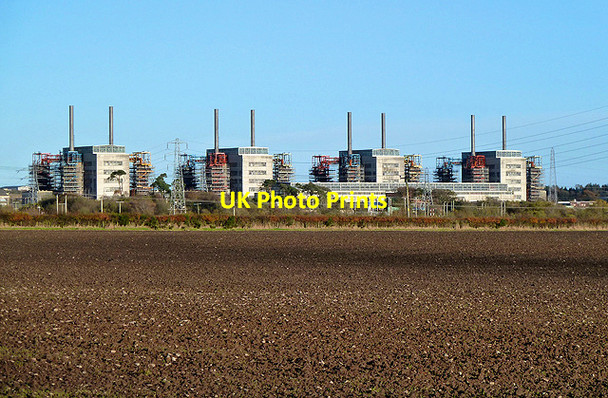 Photo 6"x4" Chapelcross Power Station Creca c2012