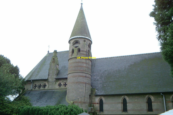 Photo 6"x4" All Saints church, Denstone Denstone c2004