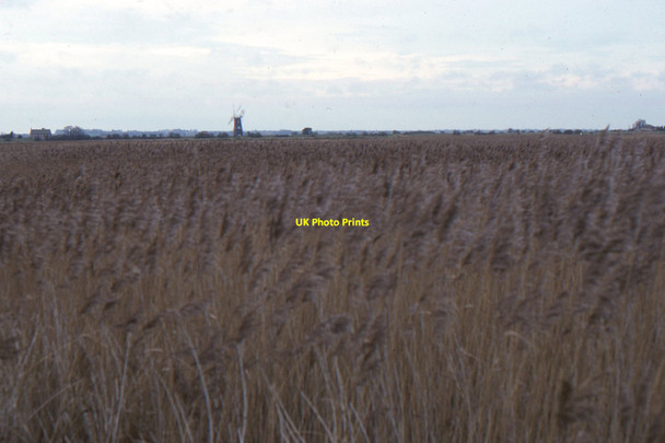 Photo 6"x4" Burgh Castle: view across to Berney Arms Burgh Castle\/TG4804 c1994