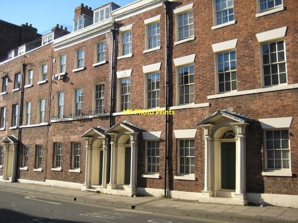 Photo 6"x4" Georgian frontage Worcester c2012
