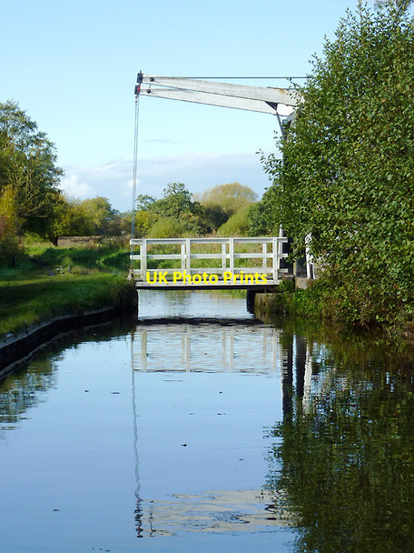 Photo 6"x4" Wrenbury Church Lift Bridge, Cheshire Wrenbury cum Frith c2012