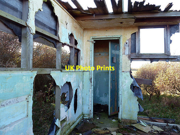 Photo 6"x4" The remains of an old Coastguard Lookout Station Whitekirk c2012 P1
