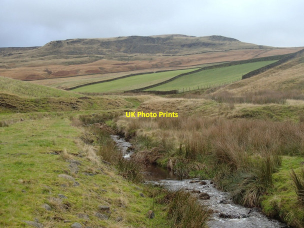 Photo 6"x4" Valley of Yellowslacks Brook Old Glossop c2012