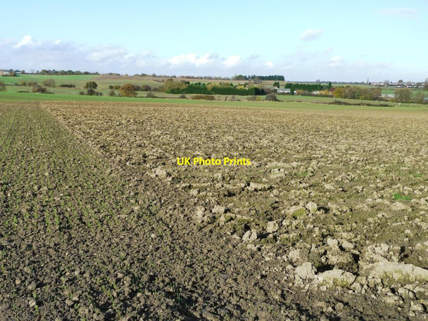 Photo 6"x4" Farmland north of the bridleway to Kinsley Hemsworth\/SE4213 c2012
