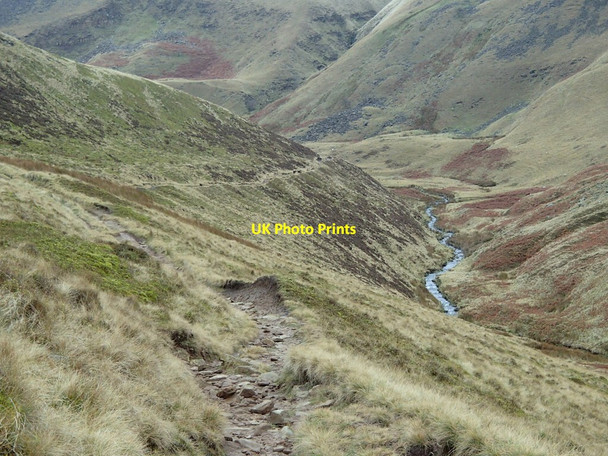 Photo 6"x4" View down Doctor's Gate path Doctor's Gate (Roman Road) c2012