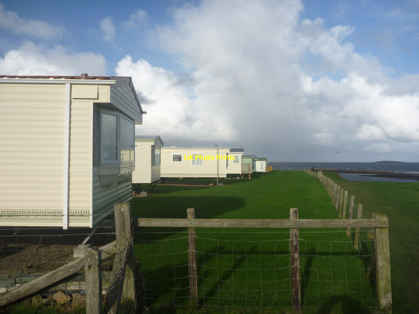 Photo 6"x4" Coastal Northumberland : Caravan Park At Seahouses Point North Sunderland c2012