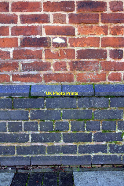 Photo 6"x4" Benchmark on Yew Tree Community School wall, Village Road Aston\/SP0889 c2012