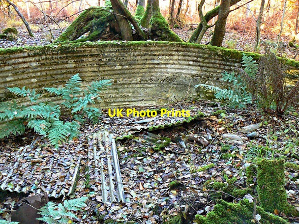 Photo 6"x4" Water storage tank, Savernake Forest, Wiltshire (1) Durley\/SU2364 c2012