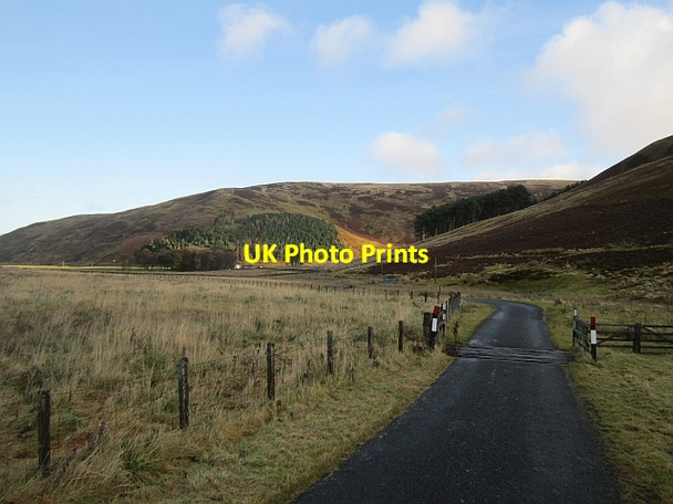 Photo 6"x4" Road in Glenholm Kingledores c2012