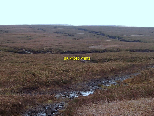 Photo 6"x4" An expanse of moorland Deepclough c2012